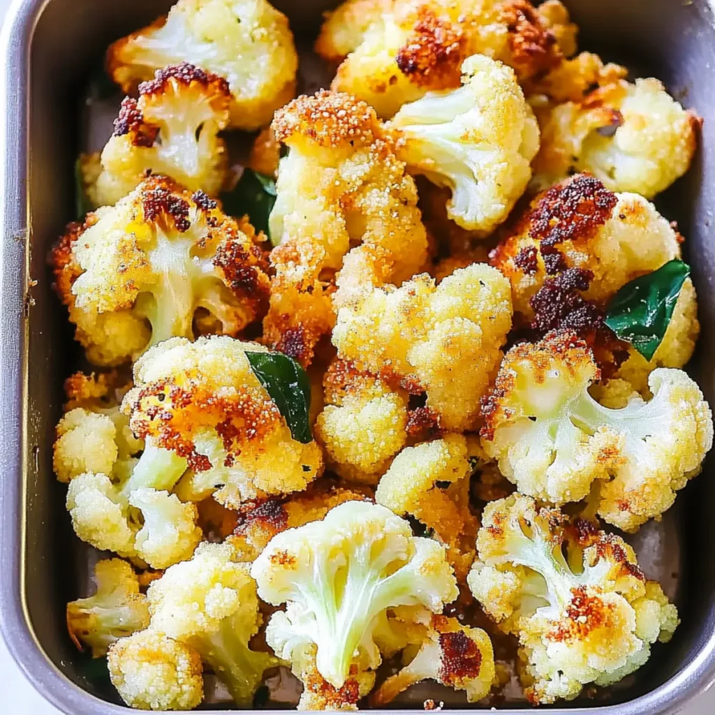 Crispy Baked Cauliflower Recipe: Easy, Flavorful, and Healthy