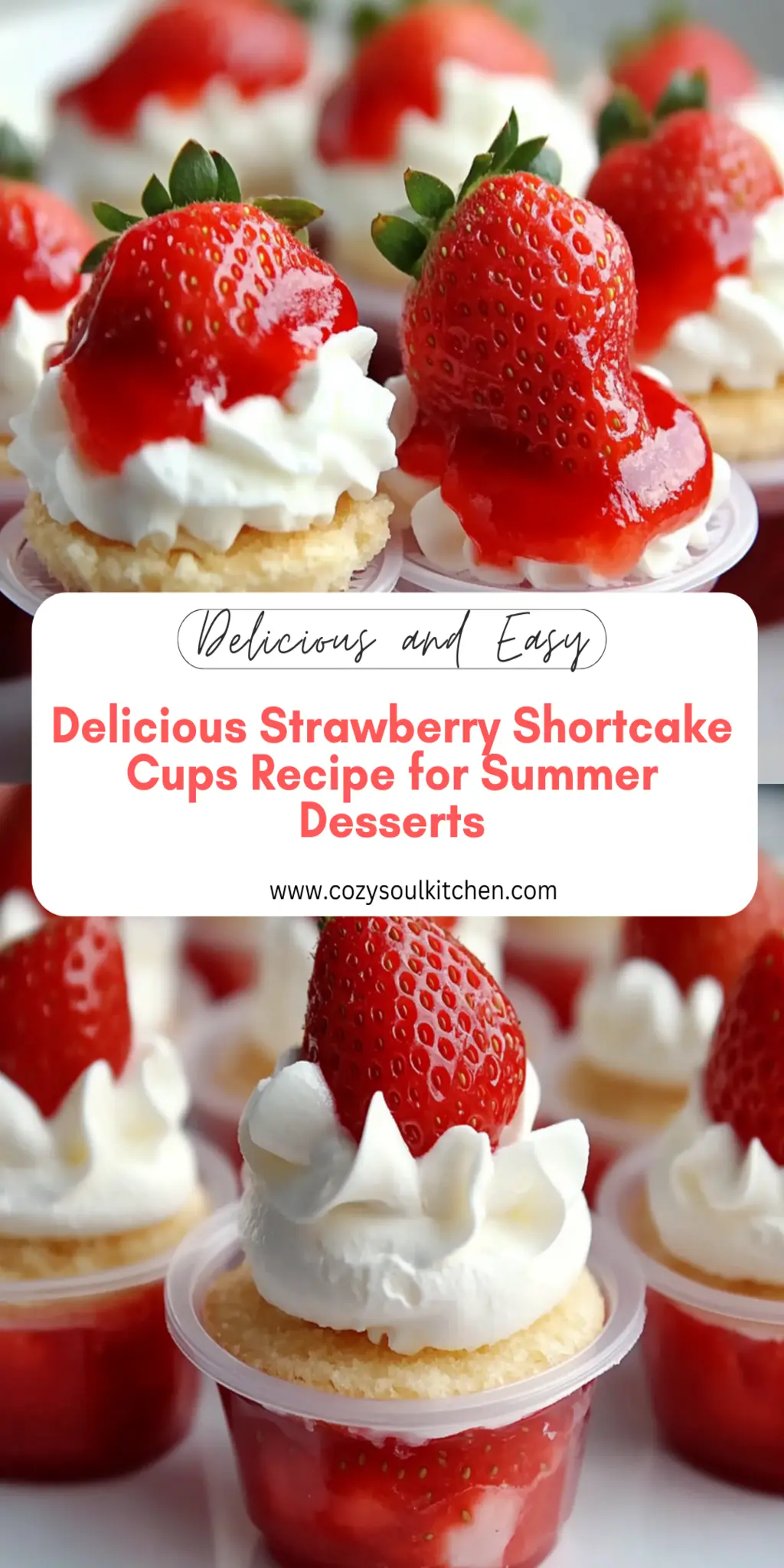 Delicious Strawberry Shortcake Cups Recipe for Summer Desserts