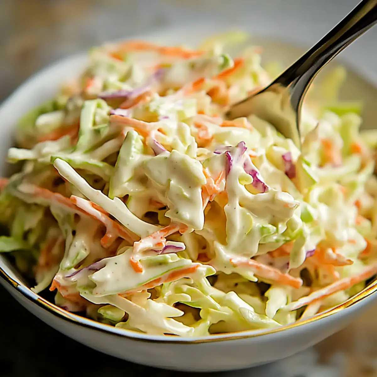 Ultimate Viral Creamy Coleslaw
