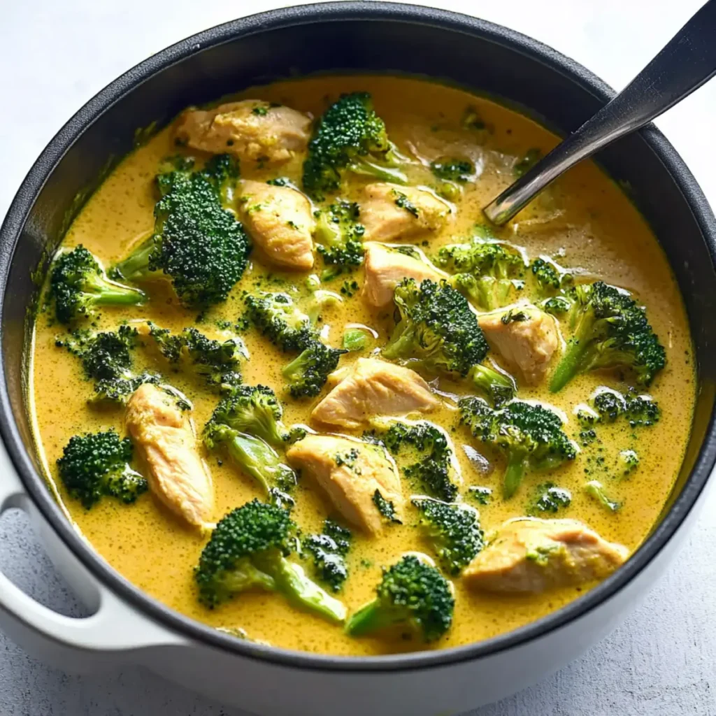 Chicken and Broccoli Coconut Curry