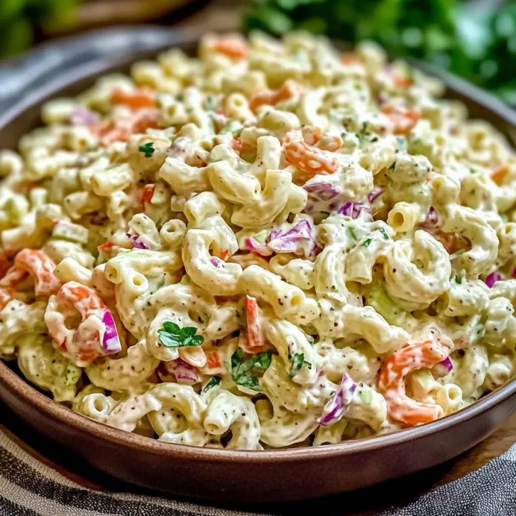Delicious Macaroni Coleslaw Salad Recipe for Summer Gatherings