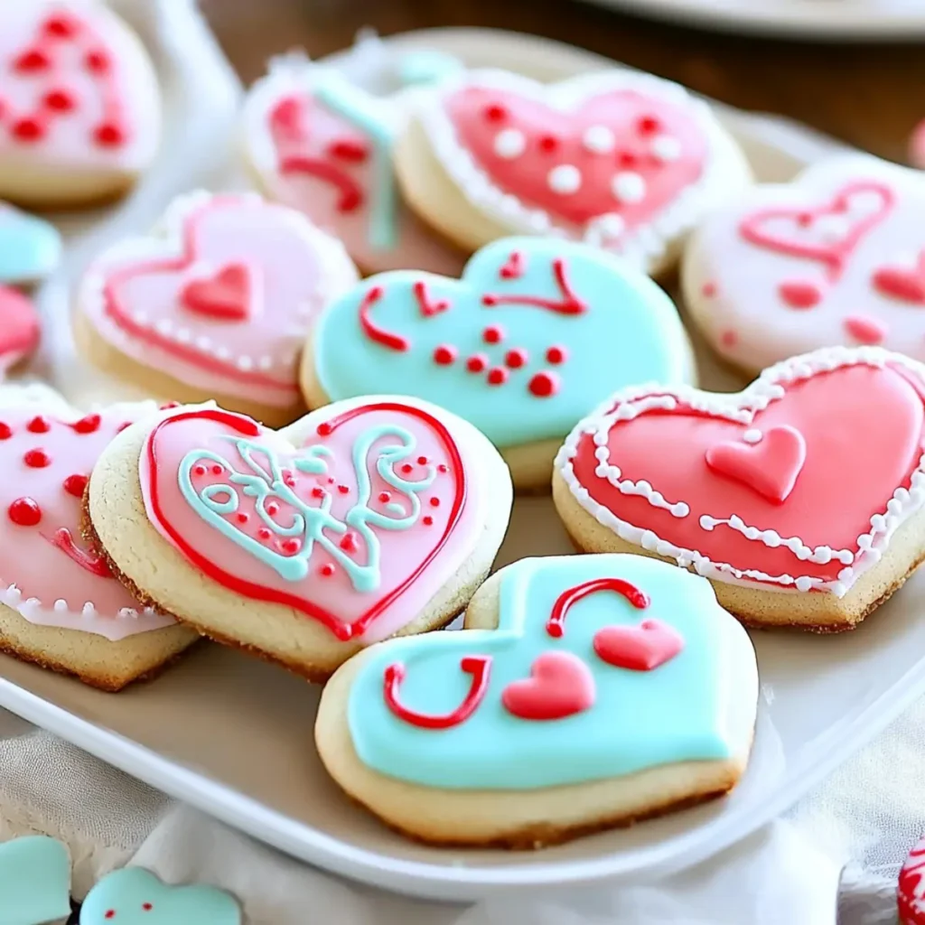 Delicious Valentine's Day Sugar Cookies with Royal Icing Recipe