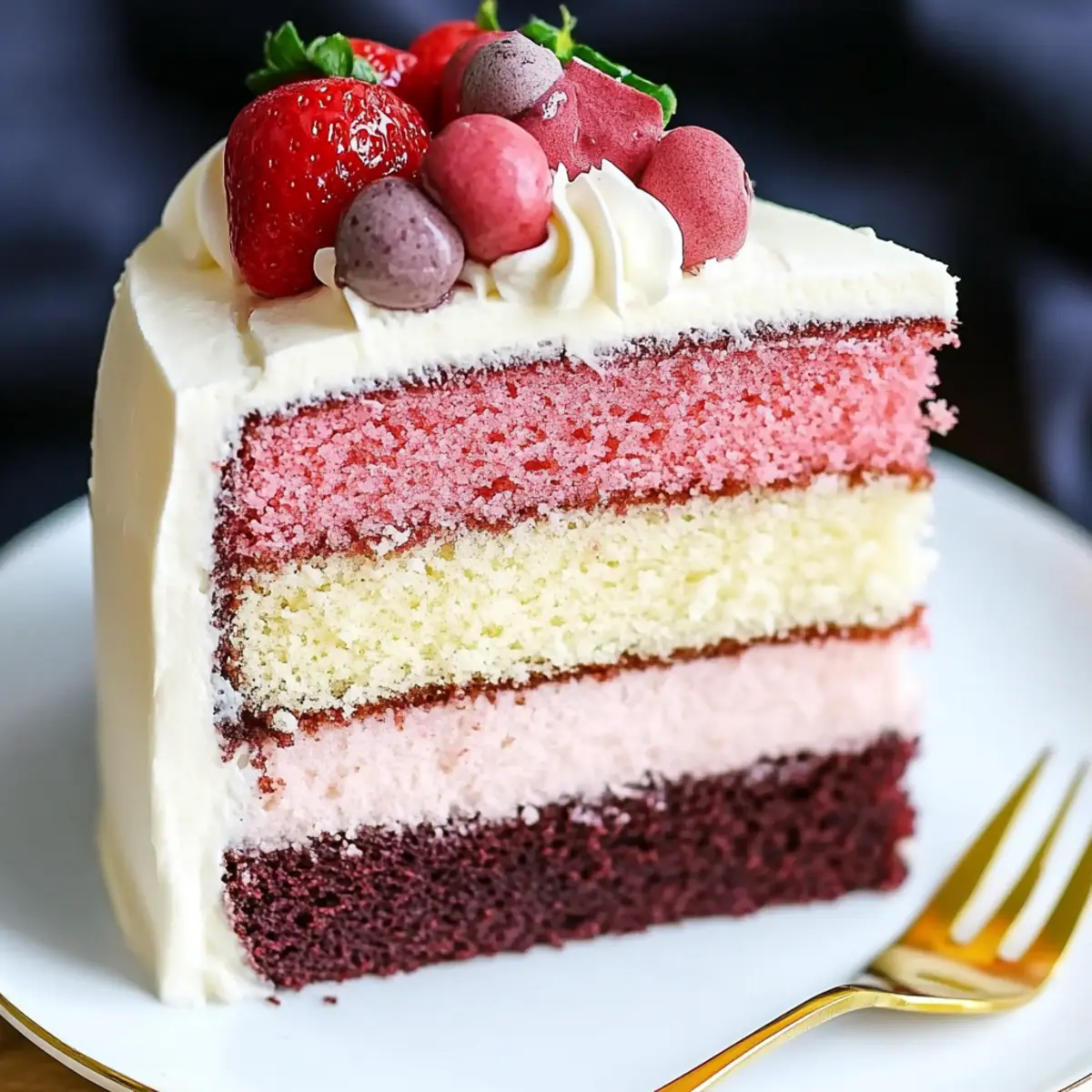 Neapolitan Cake