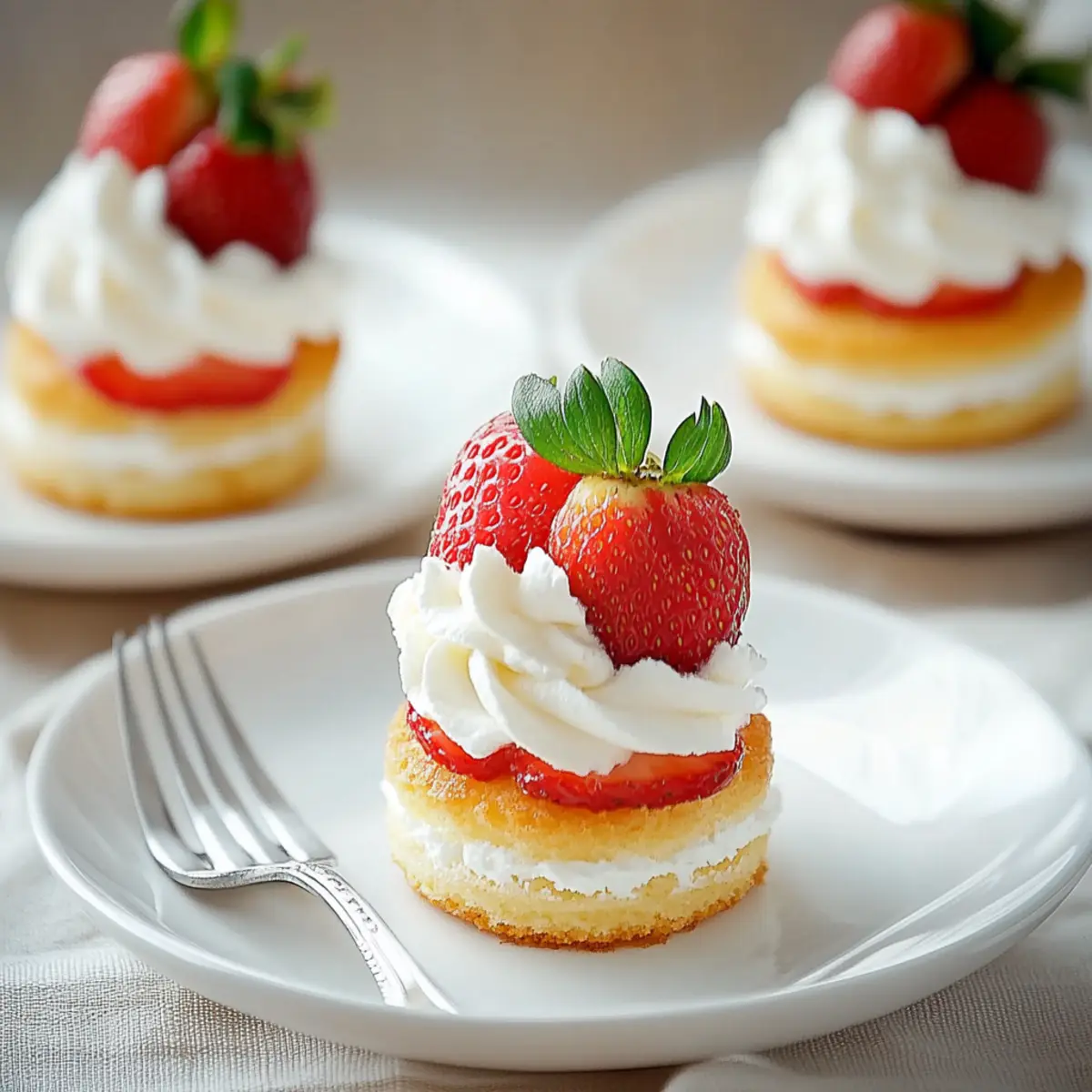 Delicious Mini Strawberry Shortcakes for Parties