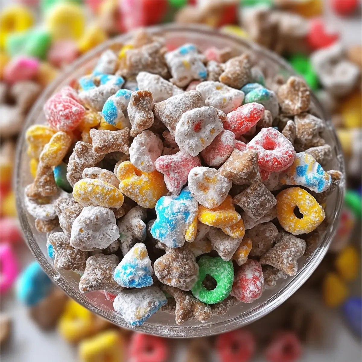 Lucky Charms Puppy Chow Snack Mix