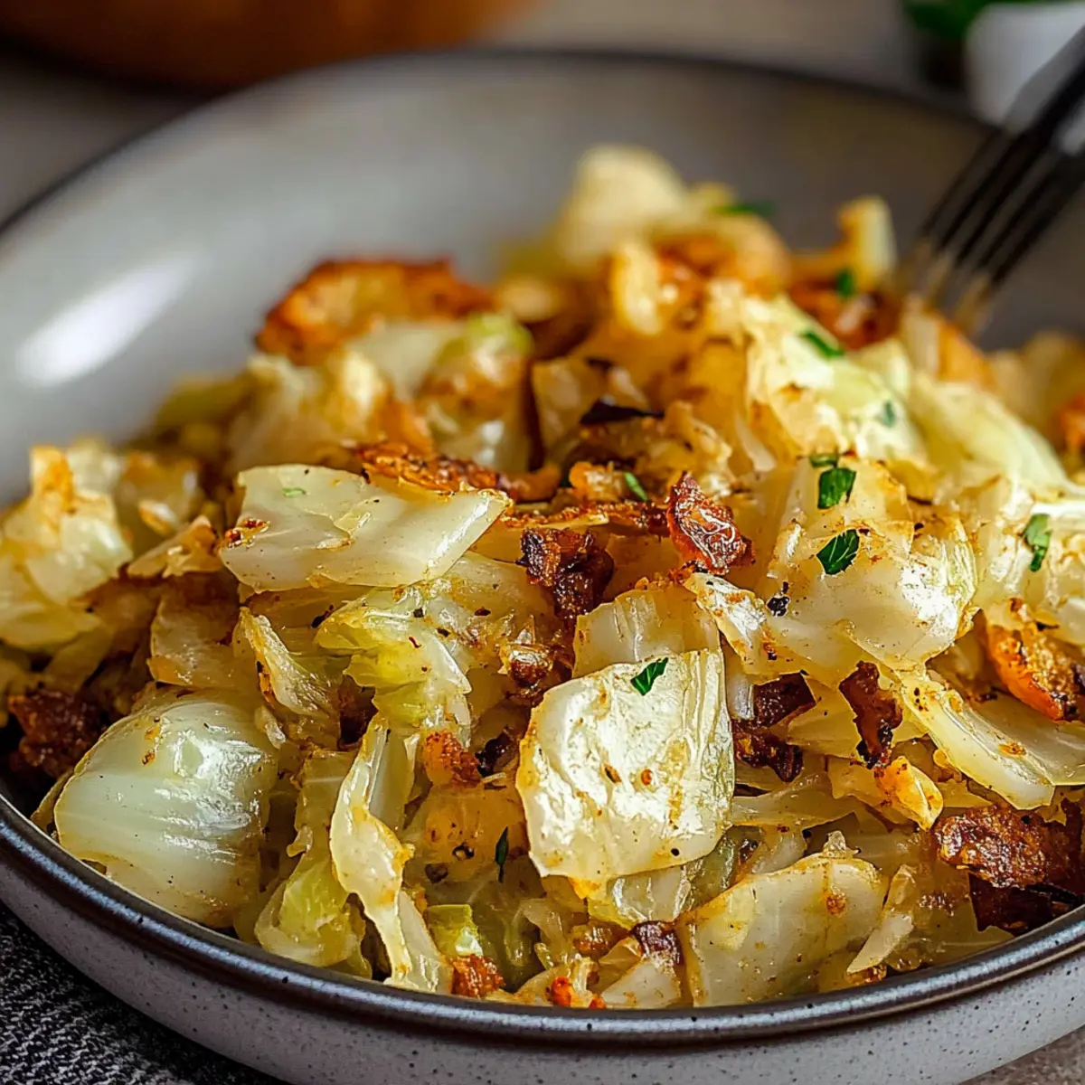 Heavenly Dirty Fried Cabbage Recipe with Sausage and Garlic