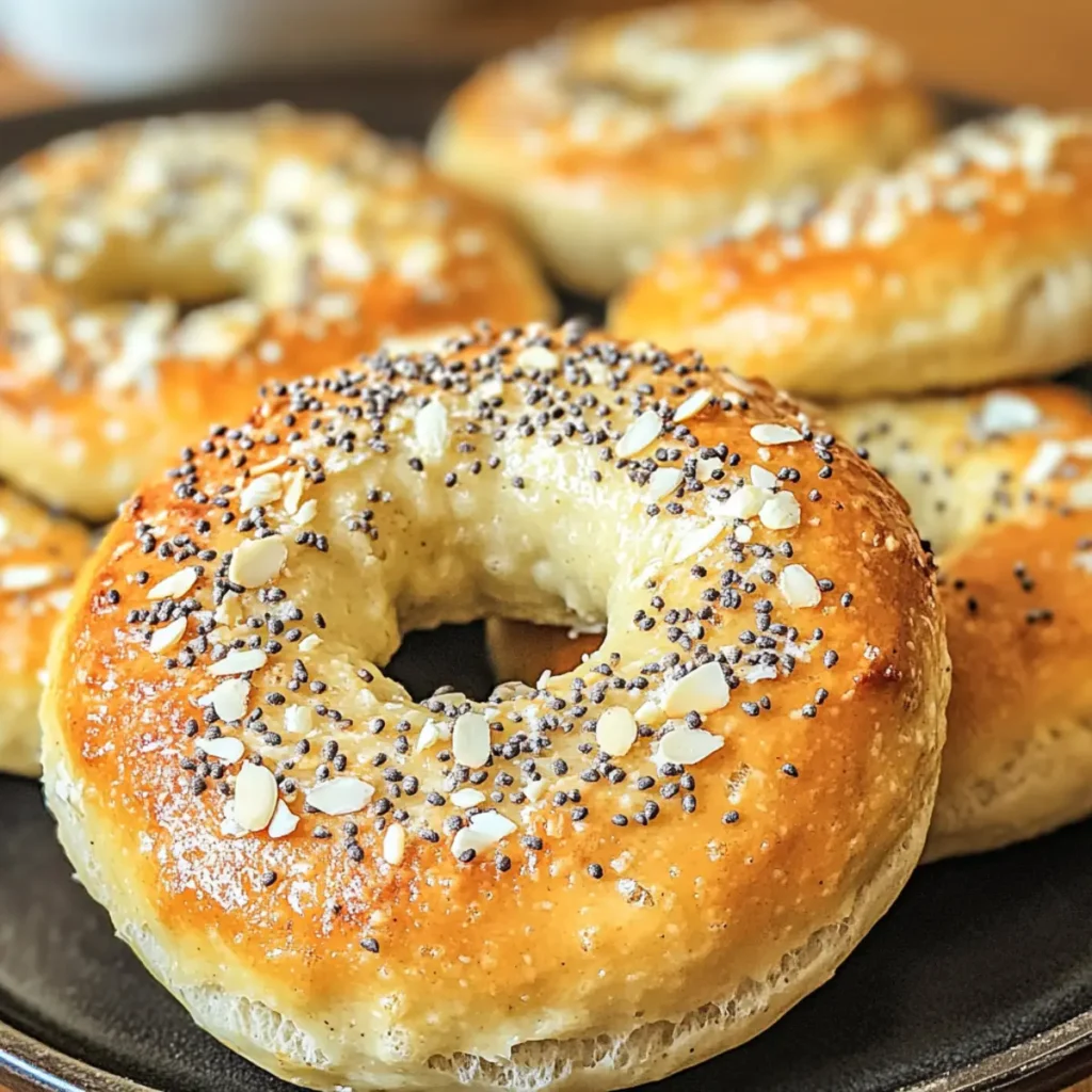 Almond Flour Low-Carb Bagels