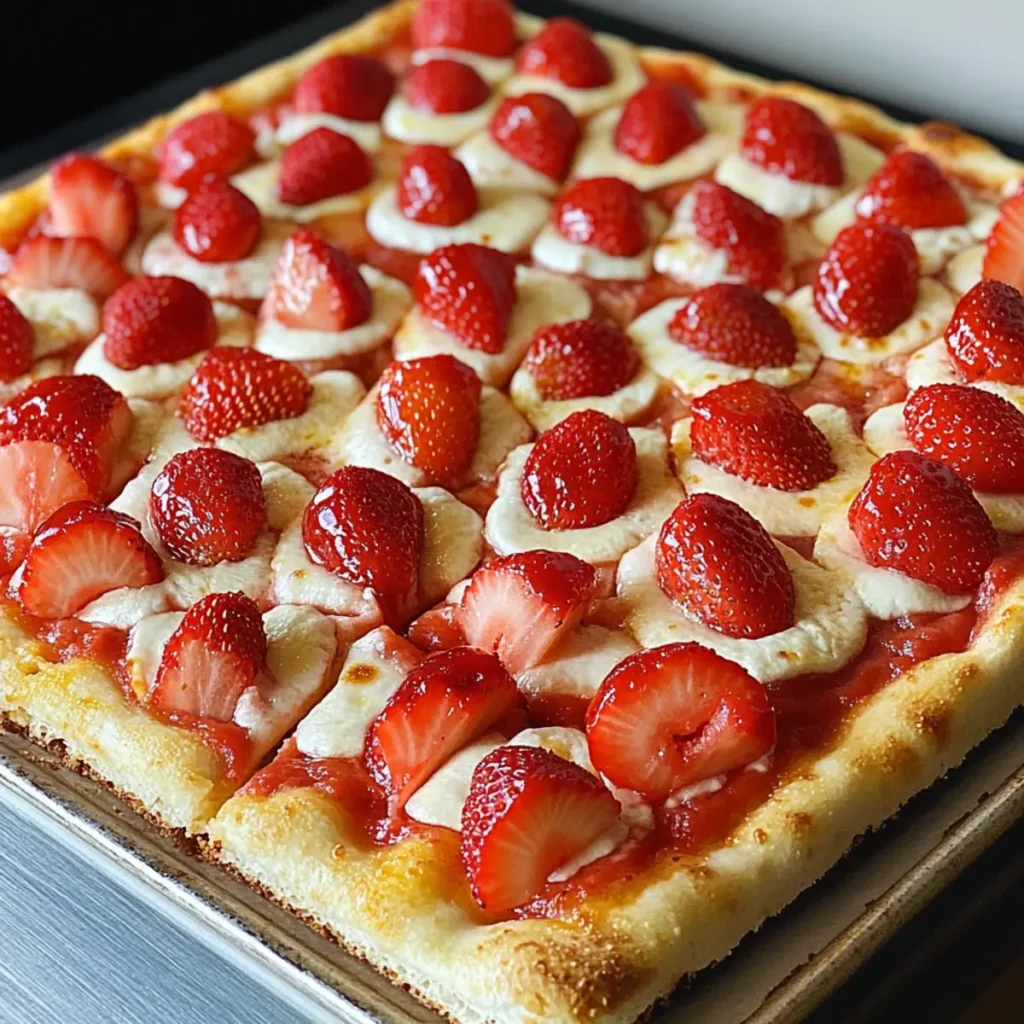 Strawberry Pizza