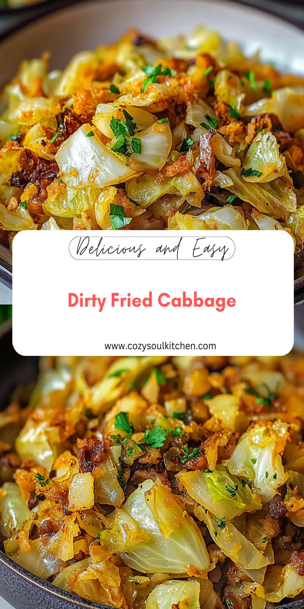 Heavenly Dirty Fried Cabbage Recipe with Sausage and Garlic