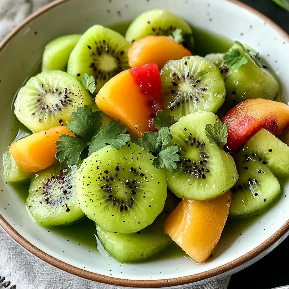 St. Patrick’s Day Green Fruit Salad